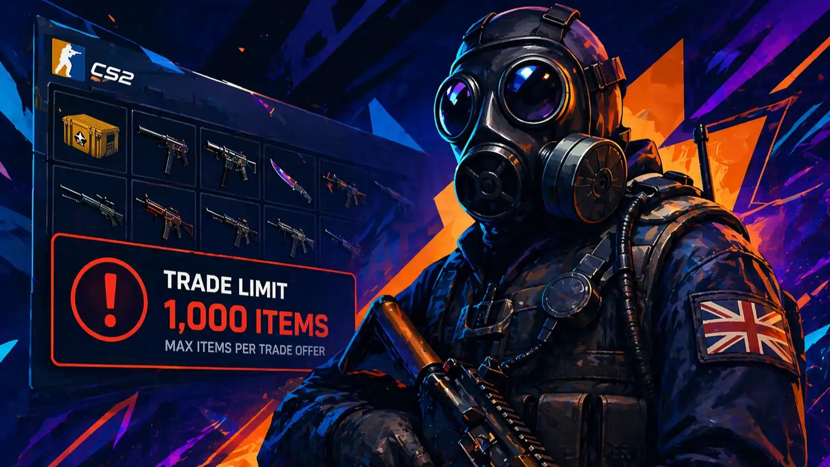 Valve Limits CS2 Trade Offers to 1,000 Items — What It Means for the Skin Market